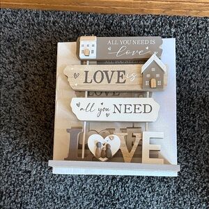Decorative Love Sign Set